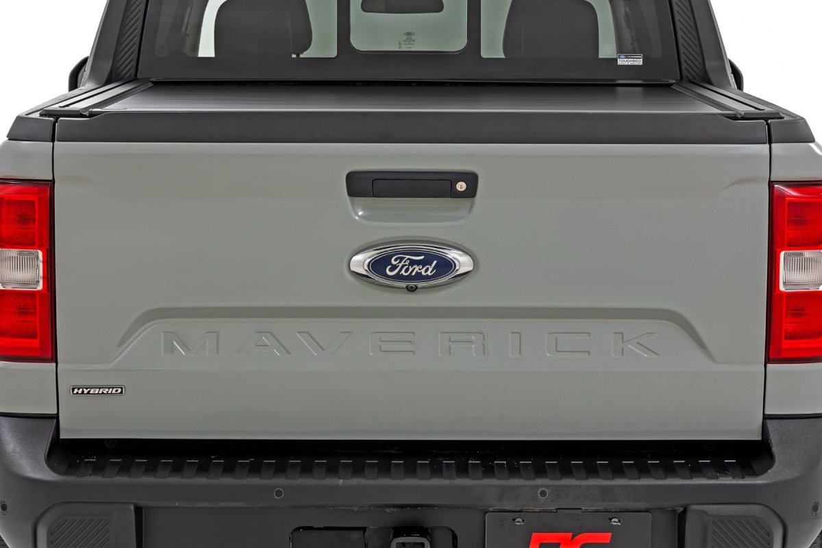 Ford Maverick Powered Retractable Bed Cover - Rough Country - Powered Retractable, 4'6